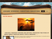Tablet Screenshot of christian-magician.net